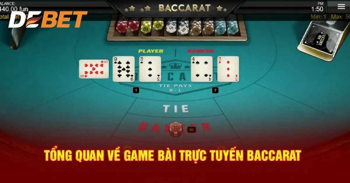 Sơ lược về baccarat Debet