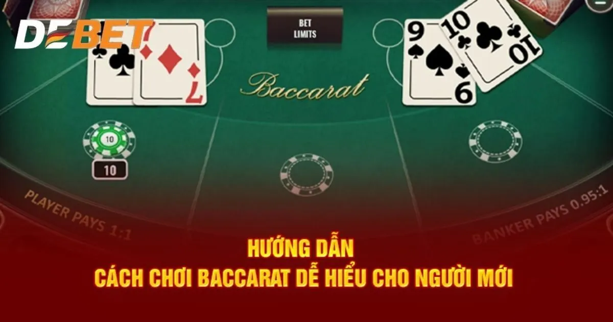 Diễn biến của một ván cược baccarat Debet